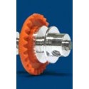 3/32 INLINE soft plastic Gear 25t Orange