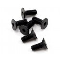 Screws, 4x10mm countersunk machine (hex drive) (6)