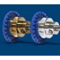 3/32 INLINE soft plastic Gear 24t Blue