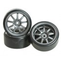 3 RACING llantas drift offset 7mm