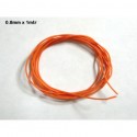 Cable silicona 0,8mm x 1 mtr