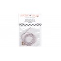 Cable Ultra Flex 1.2mm + 10 terminales - 1metro