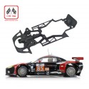 Chasis 3d para Spyker C8 de Scaleauto. Skeleton AW