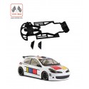 Renault Clio S2000 SK NSR. Chasis 3D Skeleton