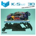 Chasis Angular DUAL COMP compatible Ford Puma WRC- SCX.