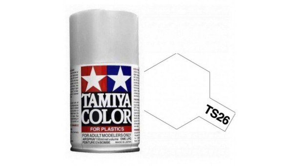 Pintura Spray 100ml. Blanco Tamiya TS-26