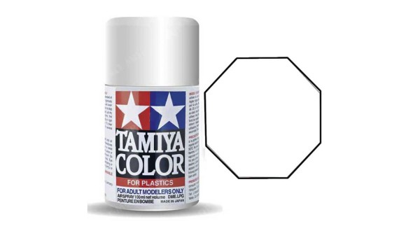 Pintura Spray 100ml Blanco Mate Tamiya TS-27