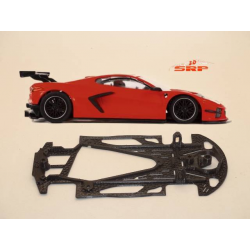 Chassis 3D, Corvette C8.R GT. For NSR Body y cuna NSR