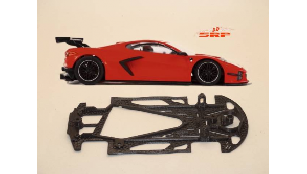 Chassis 3D, Corvette C8.R GT. For NSR Body y cuna NSR