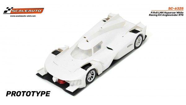 P.9x8 LMH Hypercar White Racing Kit Anglewinder RT4