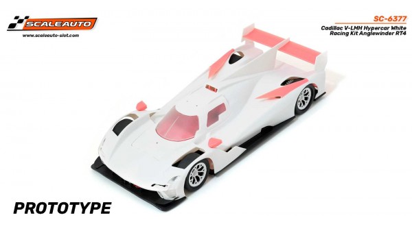 Cadillac V-LMdH Hypercar White Racing Kit Anglewinder RT4