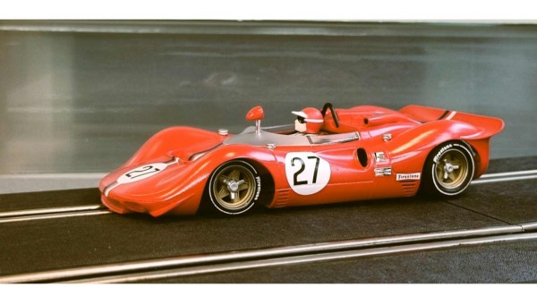 Ferrari 350P Can Am Riverside 1967 n27 J. Williams