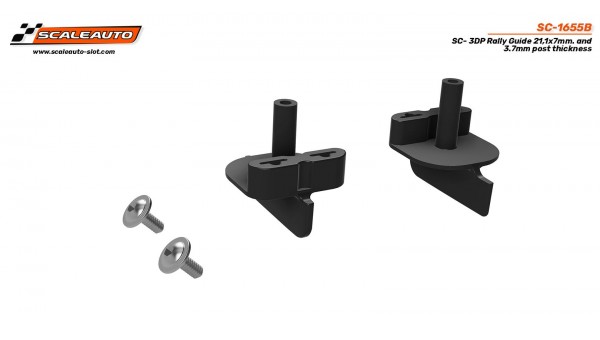 Guía SC 3DP Rally con tornillo. 24,3x7mm y 3,7mm vástago