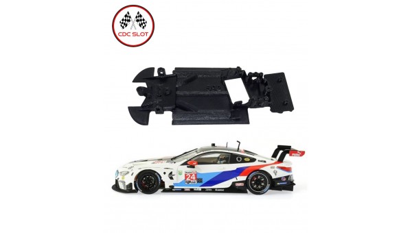 BMW M8 GE de Scaleauto. Chasis 3D GE