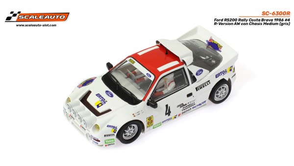 Ford RS200 Rally Costa Brava 1986 n4 Zanini R-vers