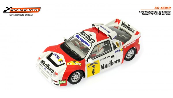 Ford RS200 Cto España Tierra 1989 Puras n4 R-Vers