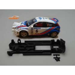 Chasis 3D Ford Focus WRC in Line . For SCX Body.