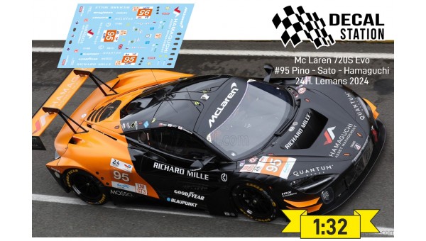 Calcas McLaren 720S Evo 24h Lemans 2024