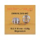 Llantas Magnesio 16,5x10mm Aligeradas para eje 2,3