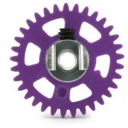 3/32 SIDEW soft plastic Gear 33t Magenta