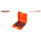 Caja porta neumaticos goma 60x70x18mm -naranja-