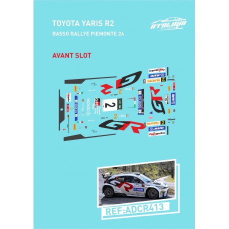 Calcas 1/32 Toyota Yaris Rally2 Avantslot GR