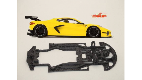 Chassis 3D, Corvette C8.R GT. For NSR Body. (Serie R)