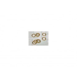 PICK-UP GUIDE SPACERS .010" BRASS/0.25mm (10pcs)