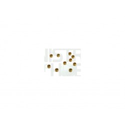 Espaciadores de eje 3/32 .080"/2,0mm(10pcs)